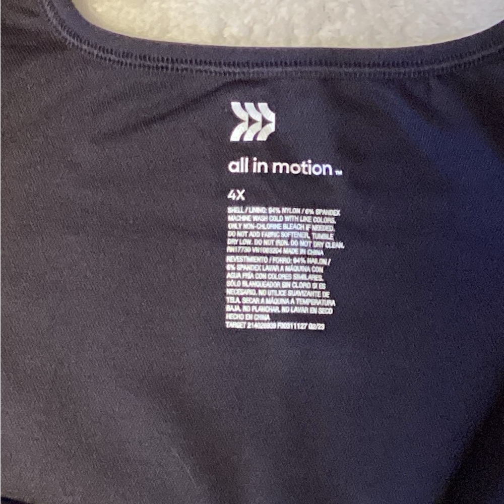 Womens Cropped Tank Top - All In Motion - Picture 3 of 4